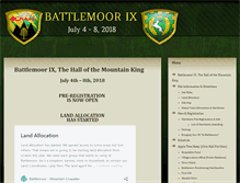 Tablet Screenshot of battlemoor.org